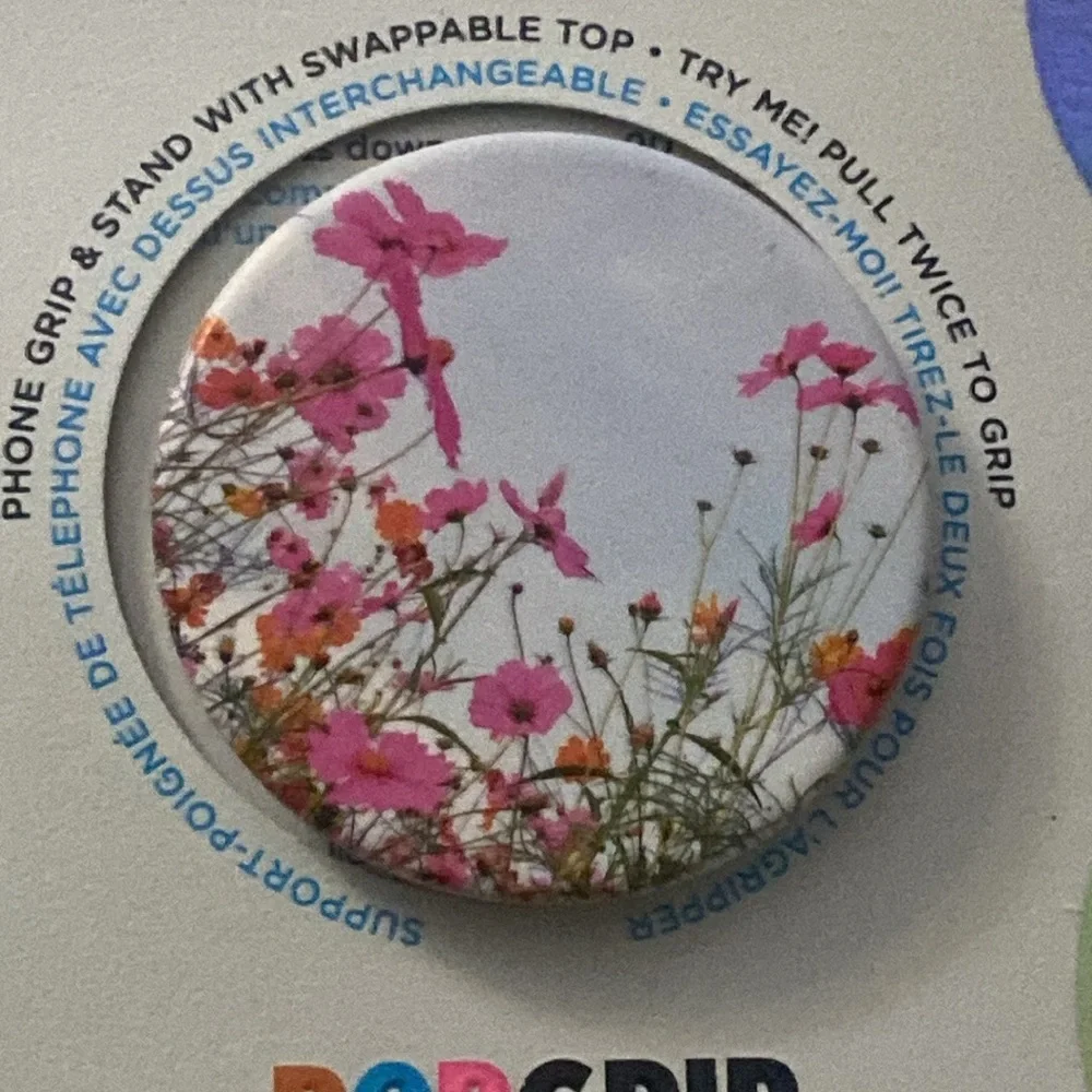 Plant Based- Fascia Bloom-PopSocket Pop Grip-New
